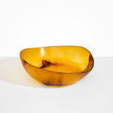 Dinosaur Designs Large Flow Bowl in Tortoise Colour resin..