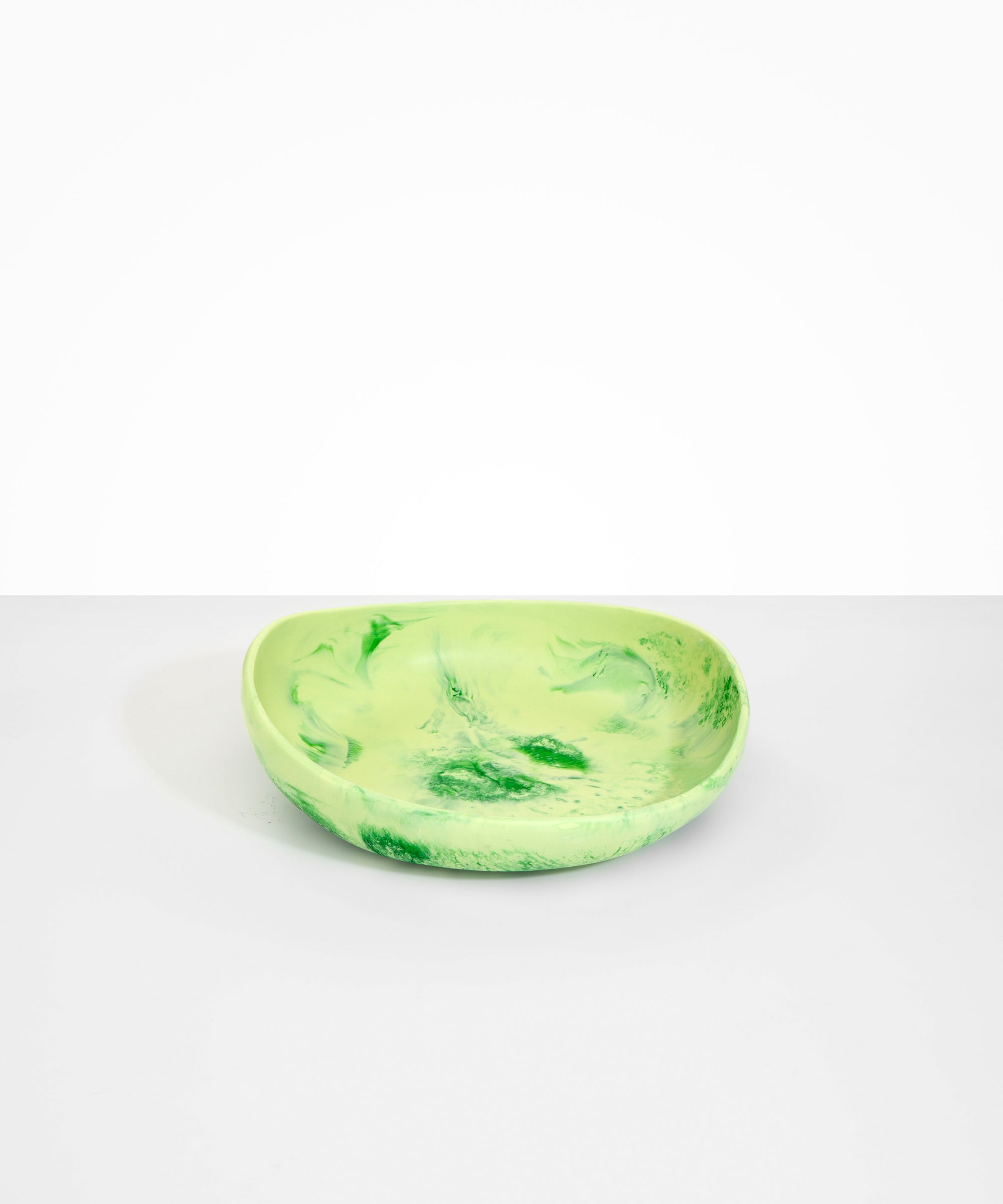 Dinosaur Designs Medium Flow Bowl Bowls in Grass Colour resin