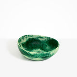 Dinosaur Designs Flow Salad Bowl in Grass Colour resin