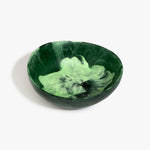 Dinosaur Designs Wishbone Bangle in Leaf Colour resin with Wide Fit.