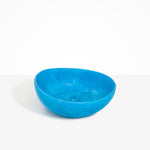 Dinosaur Designs Flow Salad Bowl in Sky Colour resin