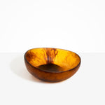 Dinosaur Designs Flow Salad Bowl in Tortoise Colour resin