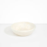 Dinosaur Designs Large Salad Bowl Bowls in Chalk Swirl Colour resin