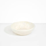 Dinosaur Designs Large Salad Bowl Bowls in Chalk Swirl Colour resin