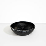 Dinosaur Designs Large Salad Bowl Bowls in Black Marble Colour resin