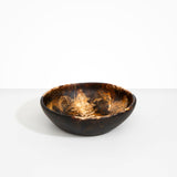 Dinosaur Designs Large Salad Bowl Bowls in Dark Horn Colour resin