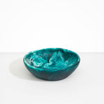 Dinosaur Designs Large Salad Bowl Bowls in Lagoon Colour resin