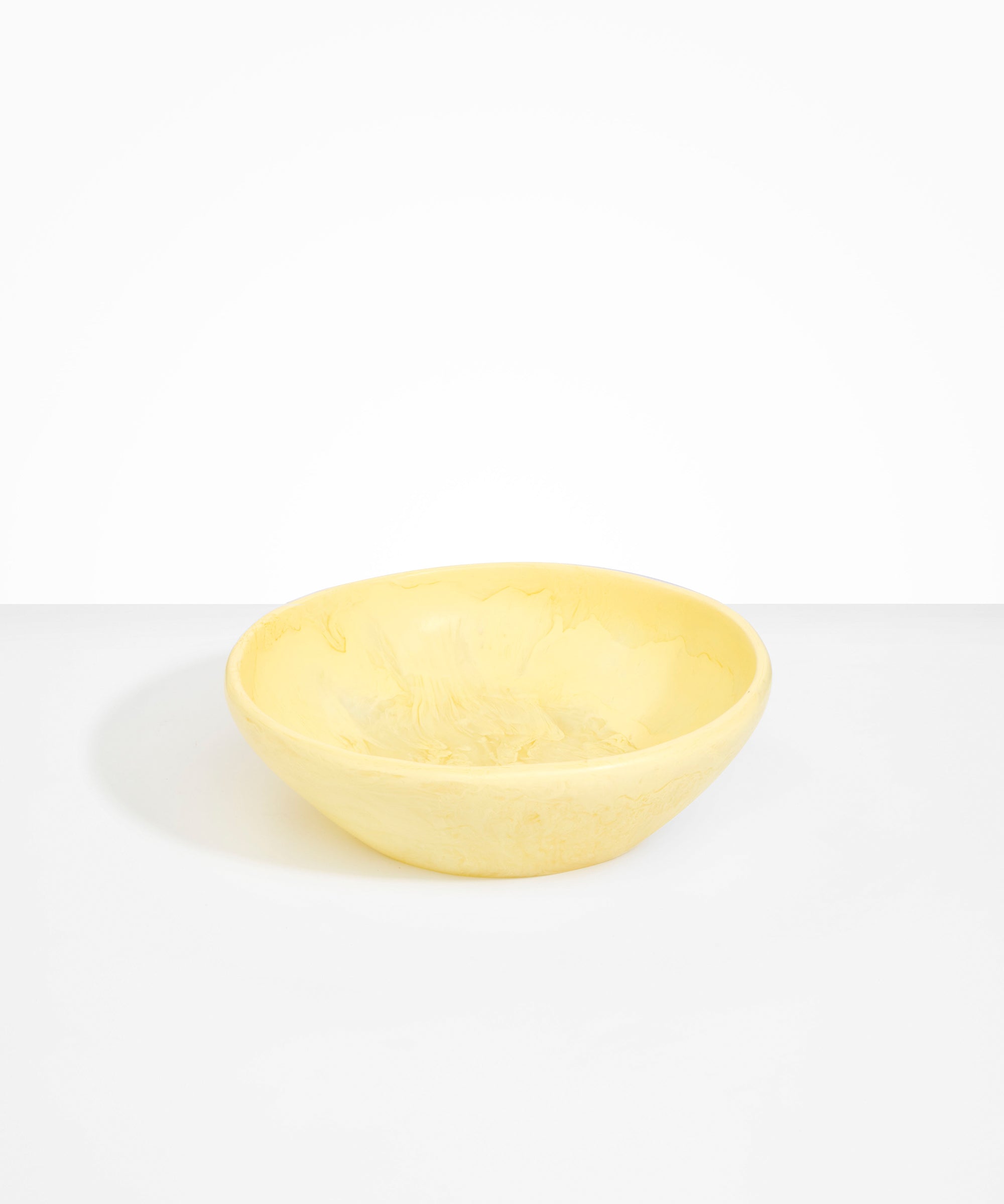 Dinosaur Designs Large Salad Bowl Bowls in Lemon Colour resin