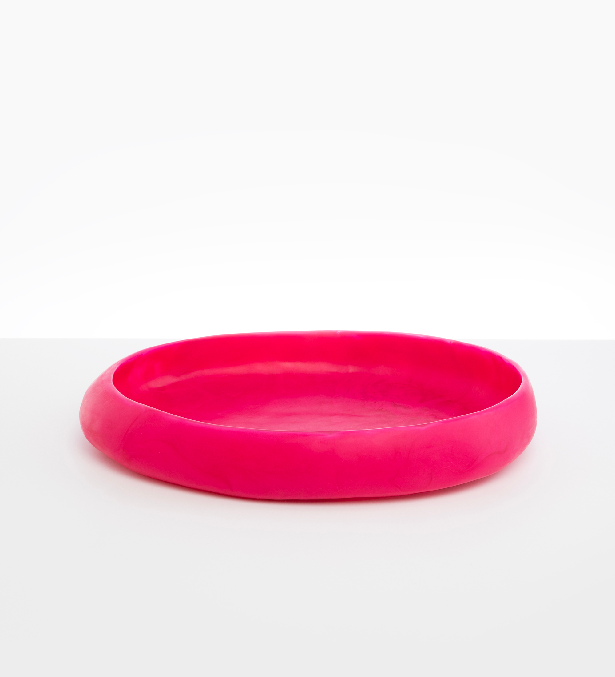 Dinosaur Designs Large Rock Bowl Bowls in Flamingo Colour resin