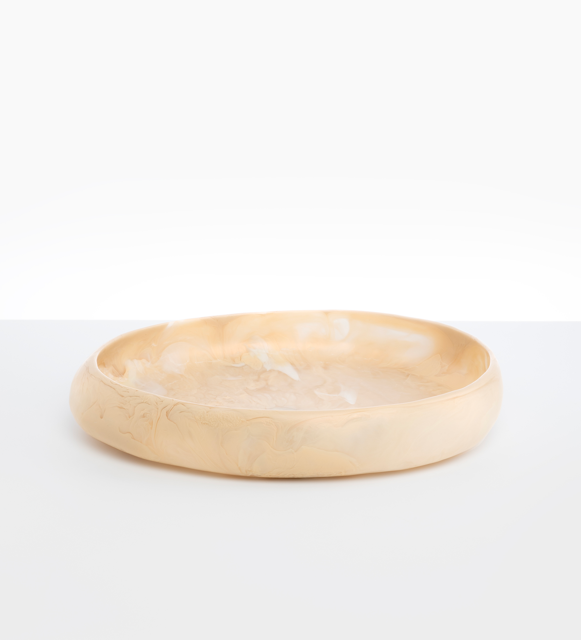 Dinosaur Designs Large Rock Bowl Bowls in Sandy Pearl Colour resin