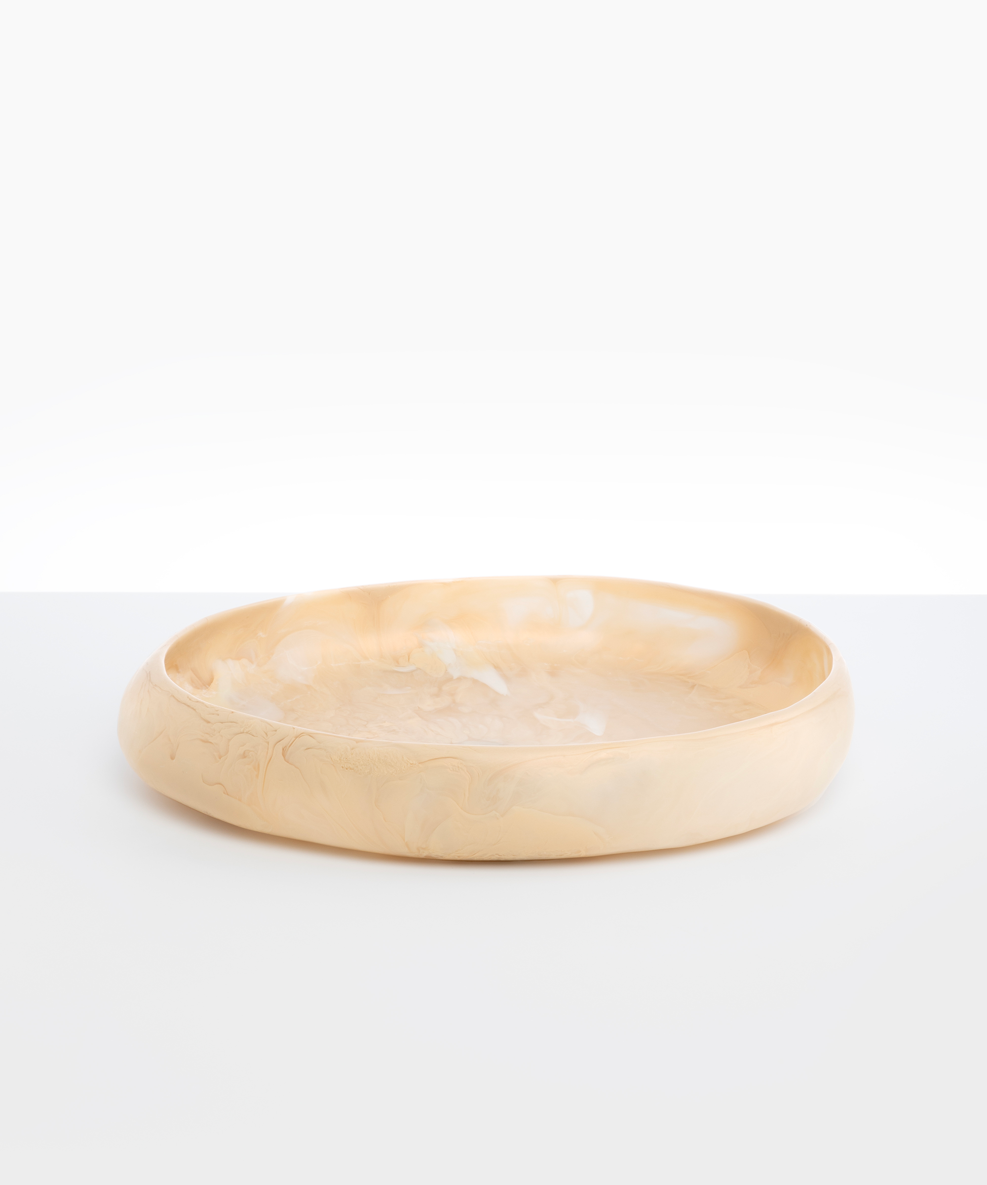 Dinosaur Designs Large Rock Bowl Bowls in Sandy Pearl Colour resin