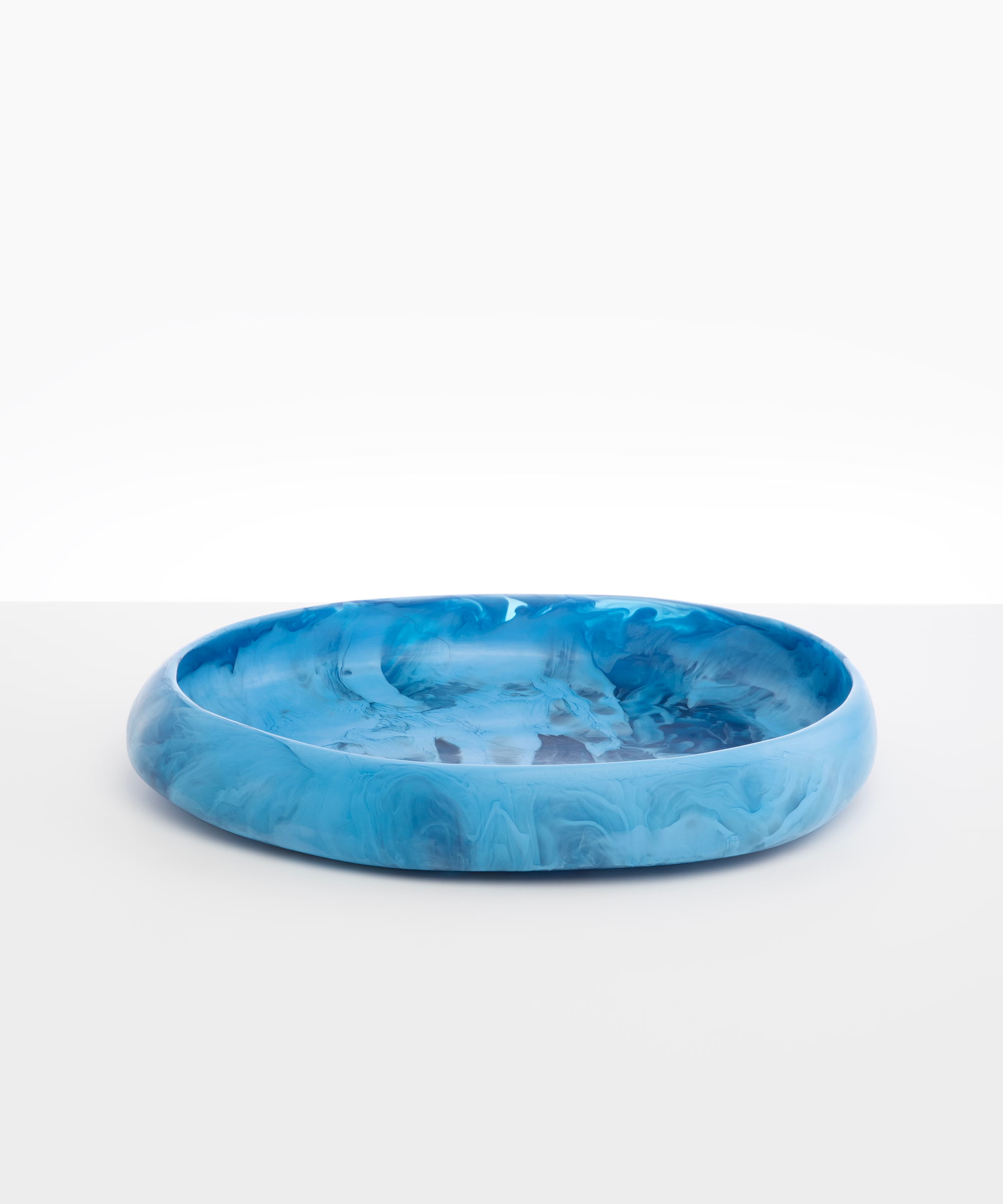 Dinosaur Designs Large Rock Bowl Bowls in Sky Colour resin