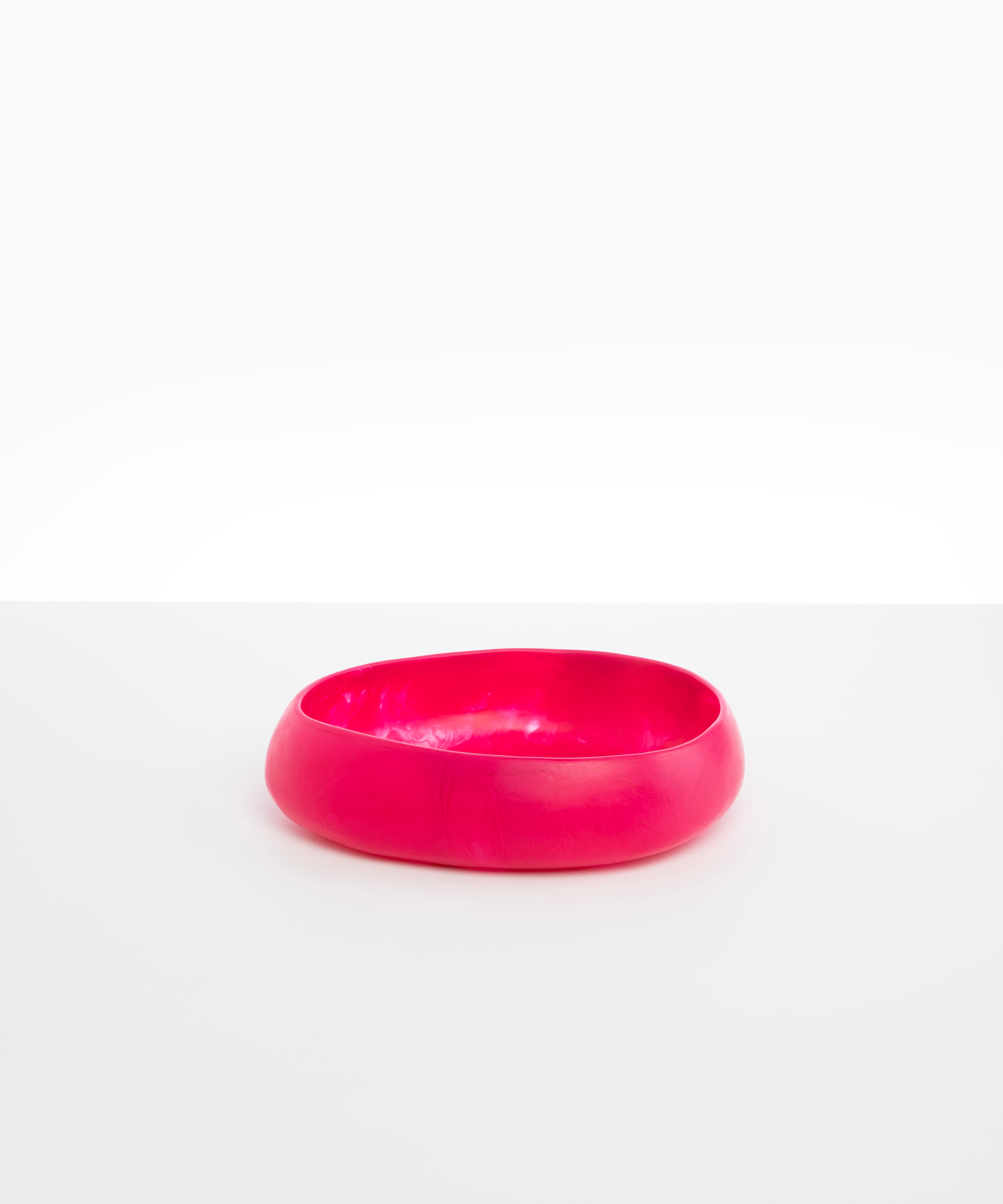Dinosaur Designs Medium Rock Bowl Bowls in Flamingo Colour resin