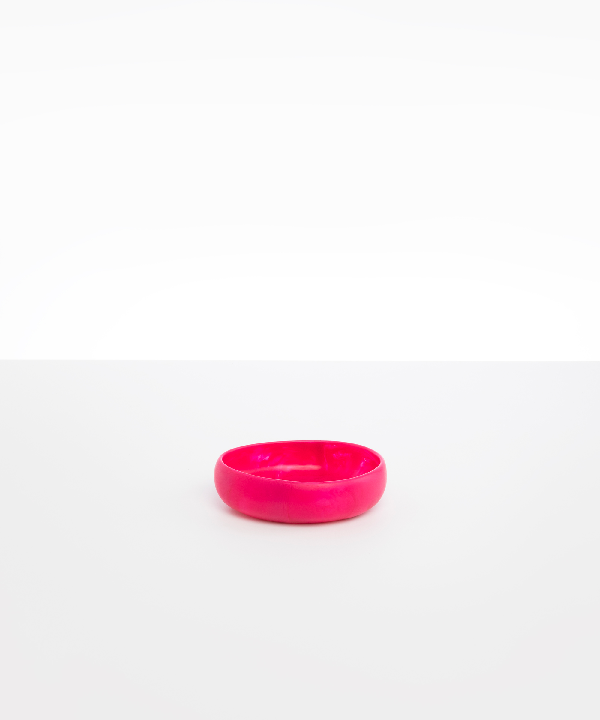 Dinosaur Designs Small Rock Bowl Bowls in Flamingo Colour resin