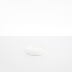 Dinosaur Designs Small Rock Bowl Bowls in Snow Swirl Colour resin