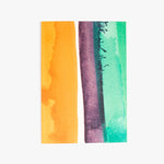 Dinosaur Designs Watercolour 2 Greeting Card in Bright Colour resin