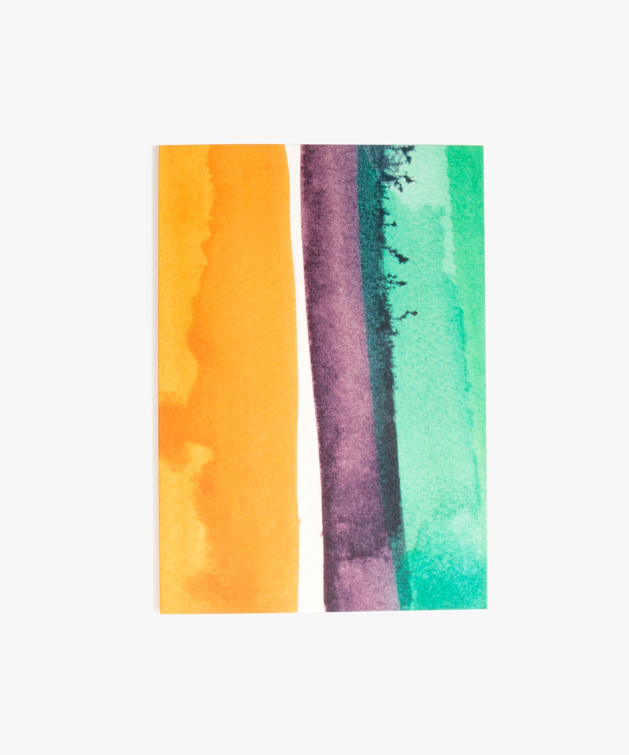 Dinosaur Designs Watercolour 2 Greeting Card in Bright Colour resin