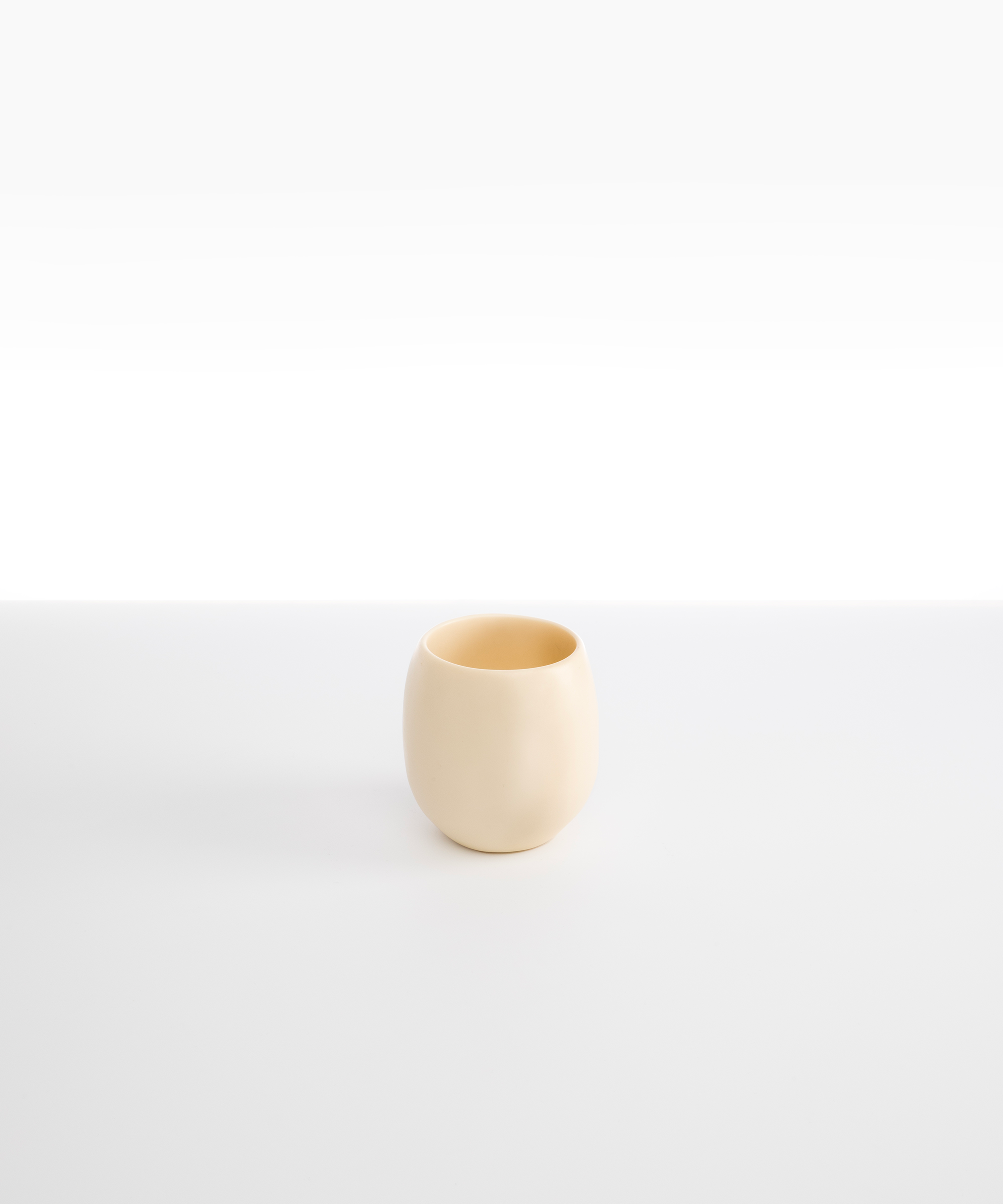 Dinosaur Designs Large Rock Cup Tumblers in Cream Colour resin