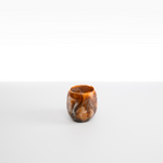 Dinosaur Designs Large Rock Cup Tumblers in Light Horn Colour resin