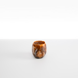 Dinosaur Designs Large Rock Cup Tumblers in Light Horn Colour resin