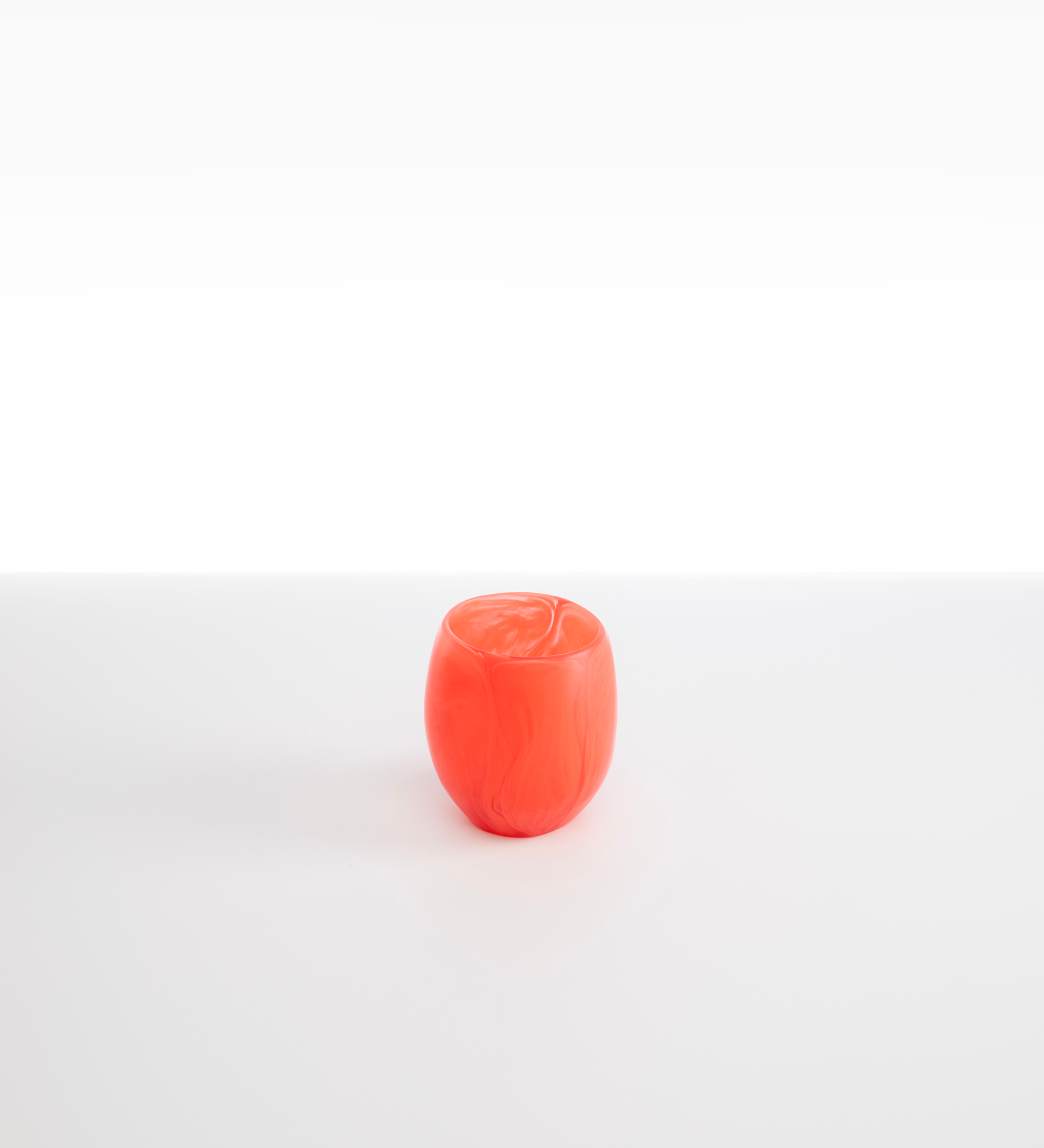Dinosaur Designs Large Rock Cup Tumblers in Lychee Colour resin
