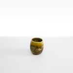 Dinosaur Designs Large Rock Cup Tumblers in Malachite Colour resin