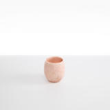 Dinosaur Designs Large Rock Cup Tumblers in Rose Swirl Colour resin