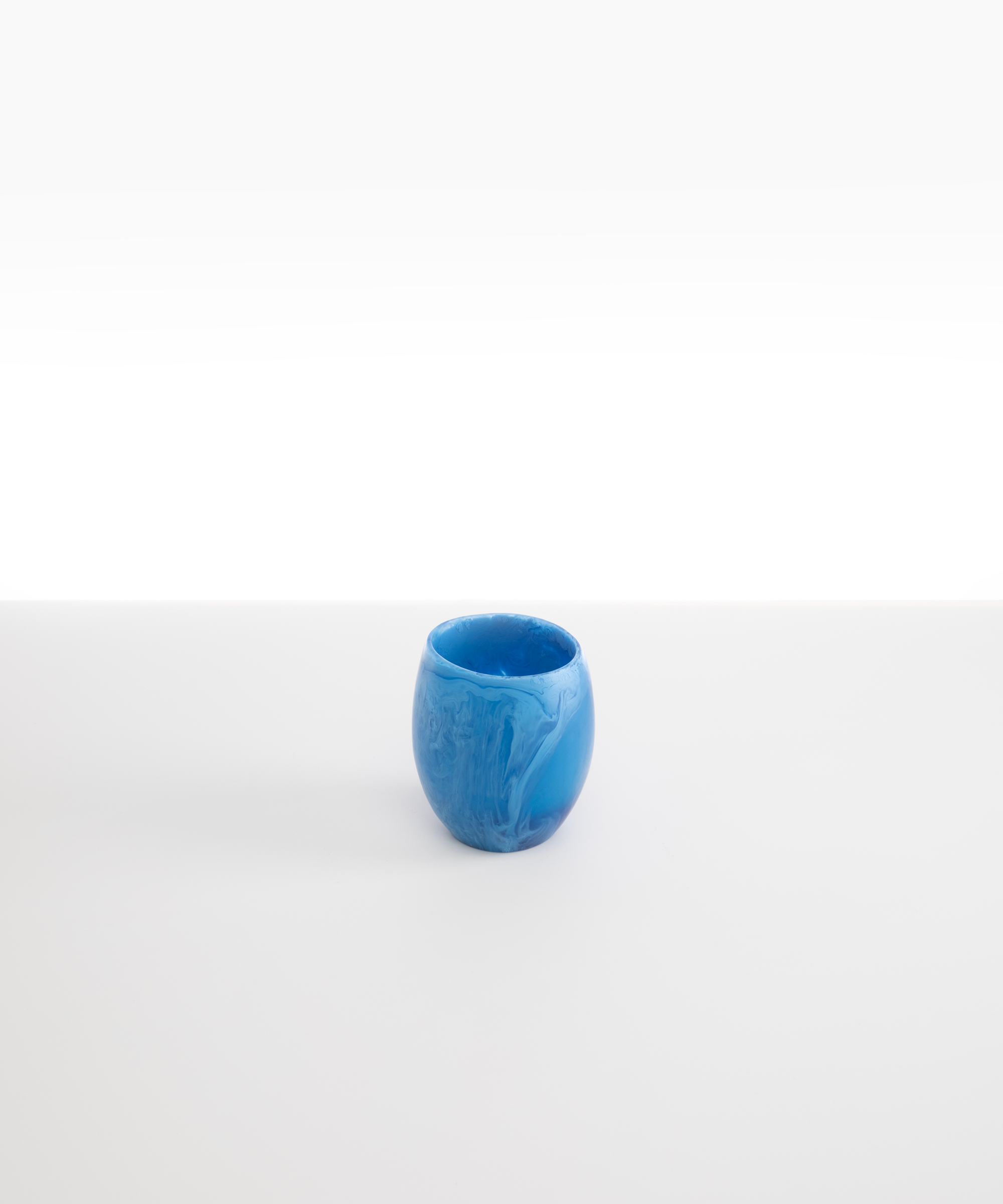 Dinosaur Designs Large Rock Cup in Sky Colour resin.