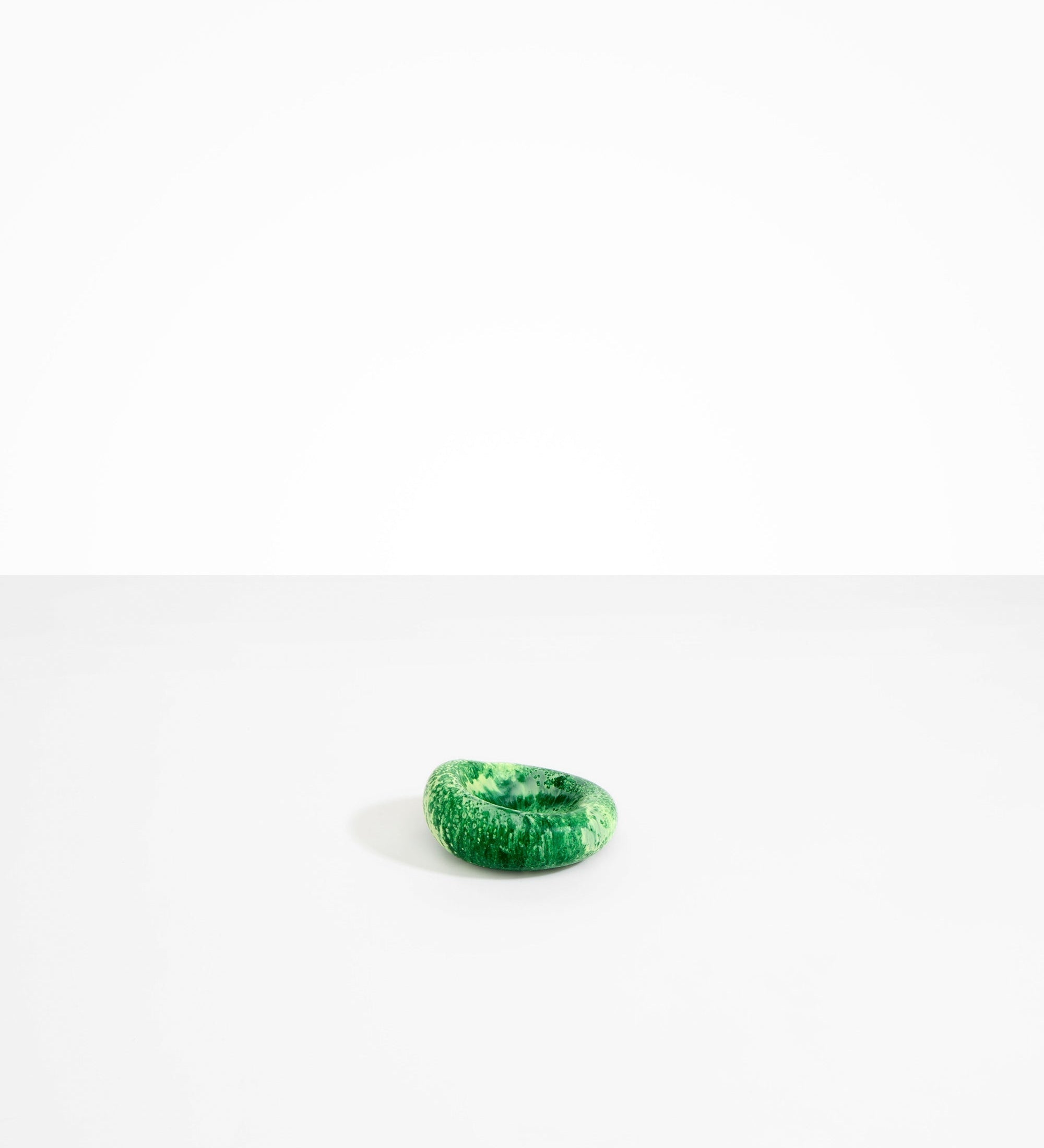 Dinosaur Designs Small Drift Dish Tableware in Grass Colour resin