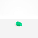 Dinosaur Designs Medium Drift Dish in Mint— handcrafted marbled green blue resin chunky trinket dish with organic form.