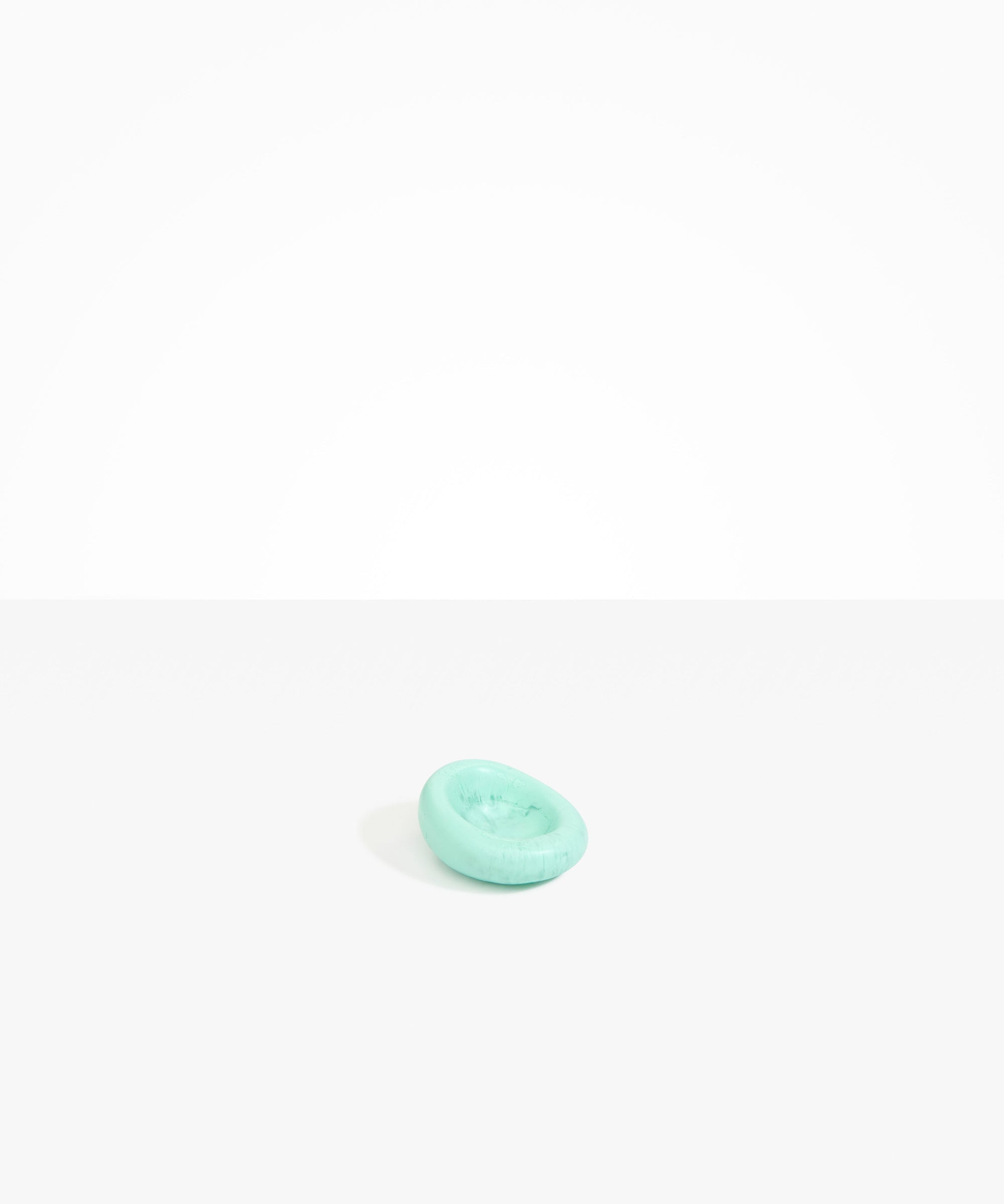 Dinosaur Designs Small Drift Dish in Chalk Swirl Colour resin.