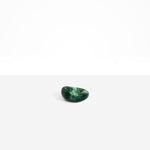 Dinosaur Designs Medium Drift Dish in Mint— handcrafted marbled green blue resin chunky trinket dish with organic form.