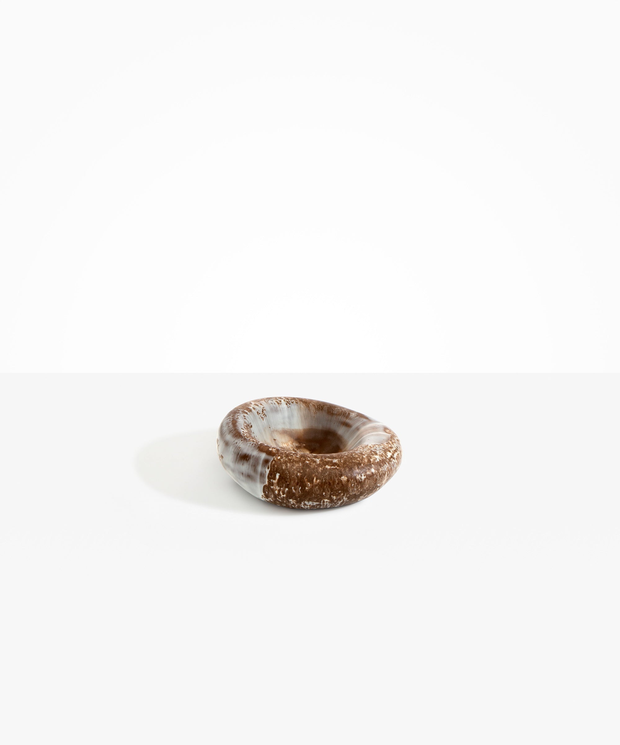 Dinosaur Designs Drift Dish Tableware in Cappuccino Colour resin