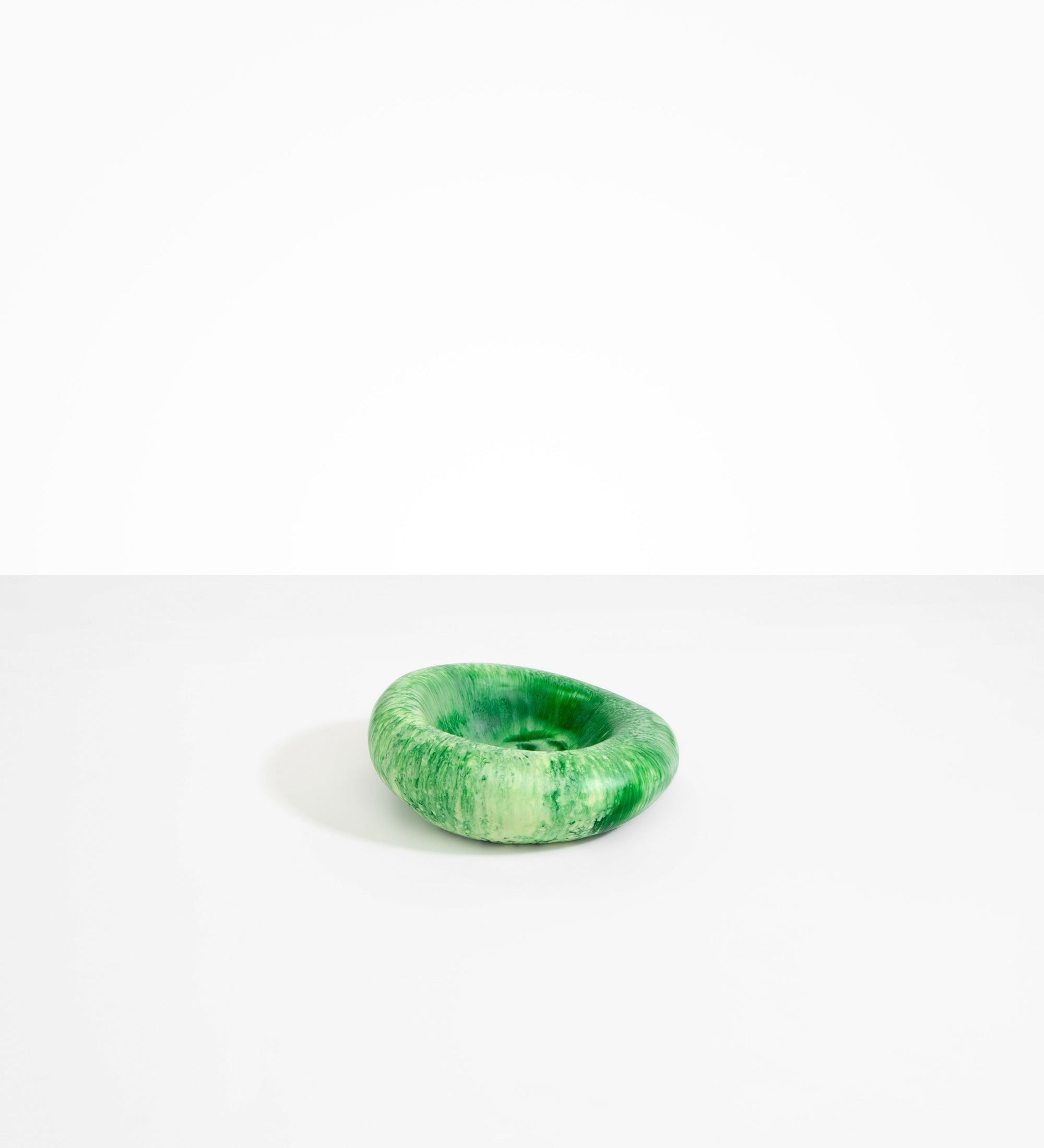 Dinosaur Designs Drift Dish Tableware in Grass Colour resin