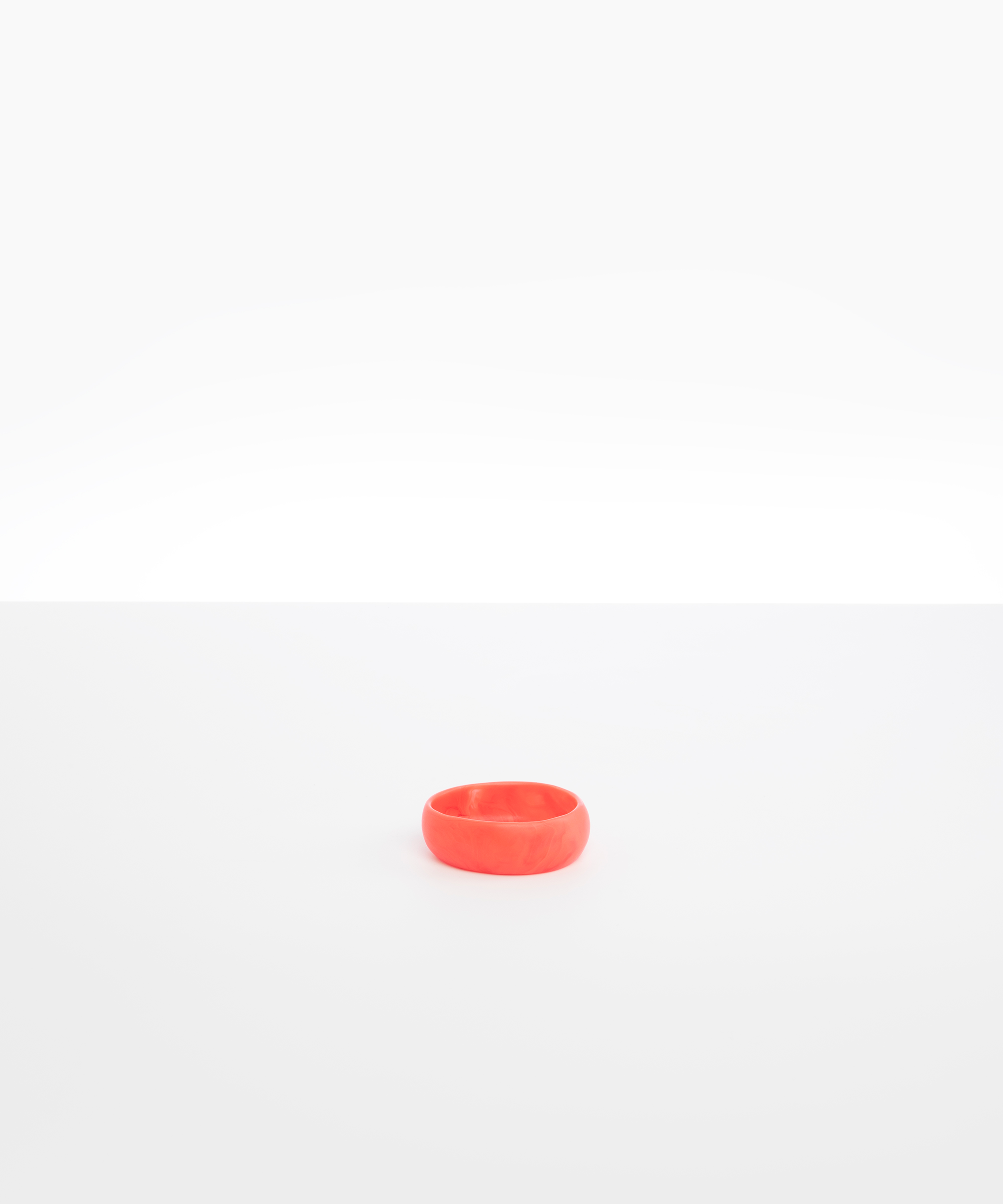 Dinosaur Designs Small Rock Dish Tableware in Lychee Colour resin