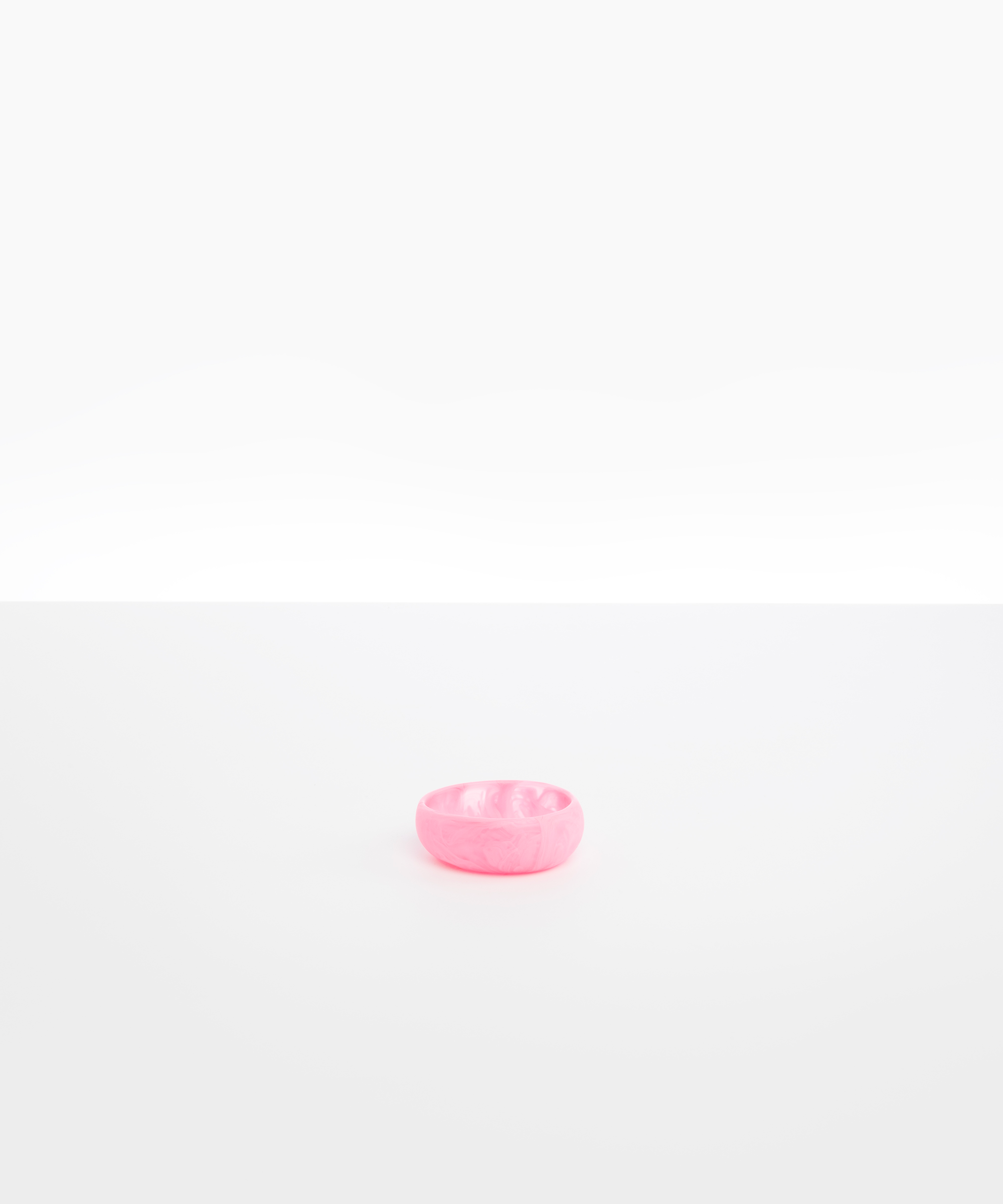 Dinosaur Designs Small Rock Dish Tableware in Parakeet Colour resin