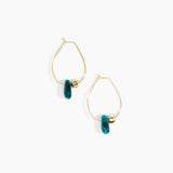 Joie De Vivre Hoop Earrings