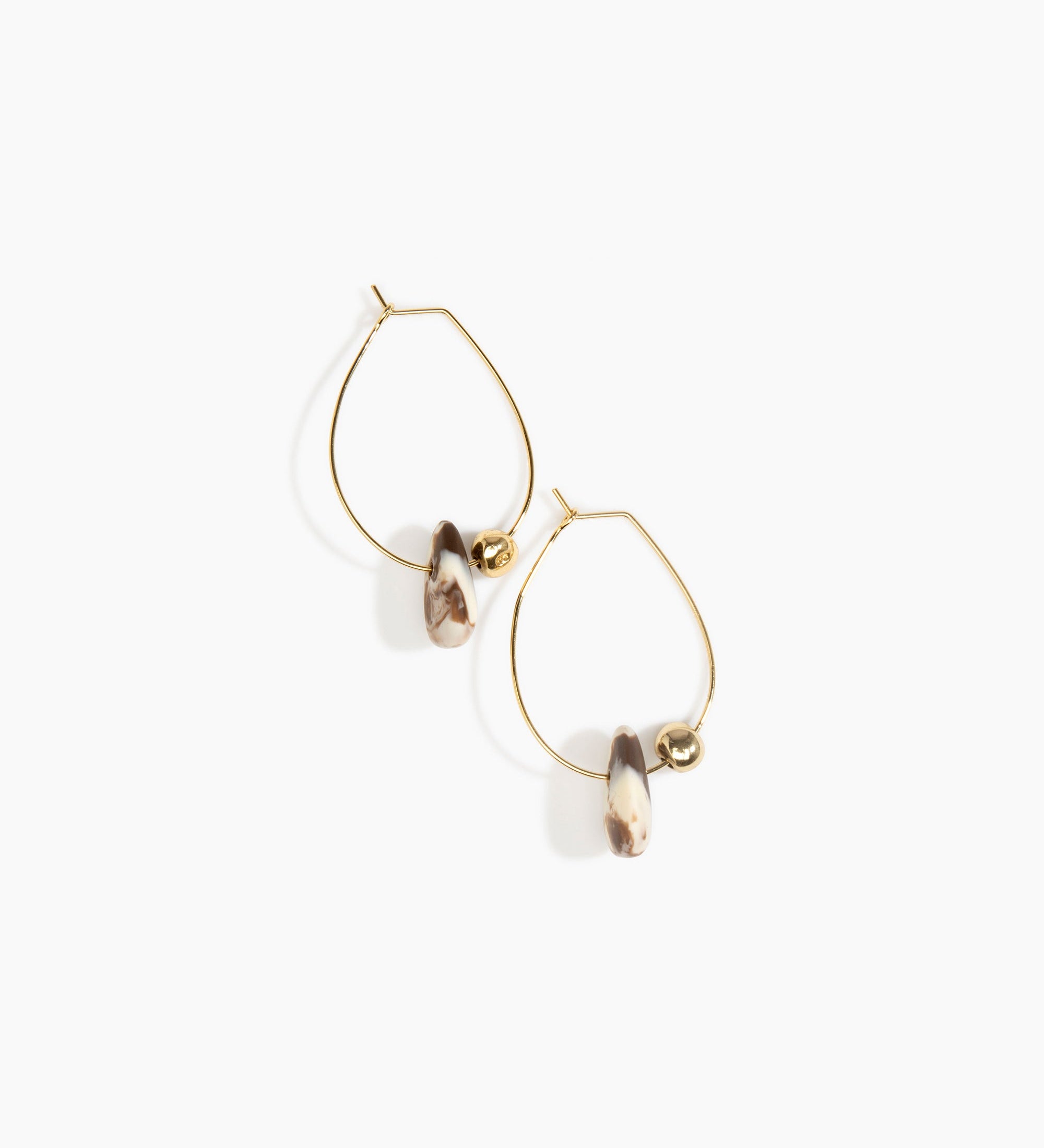 Joie De Vivre Hoop Earrings