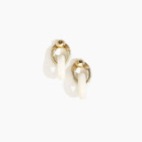 Small Rock Chain Earrings