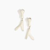 Long Wishbone Earrings