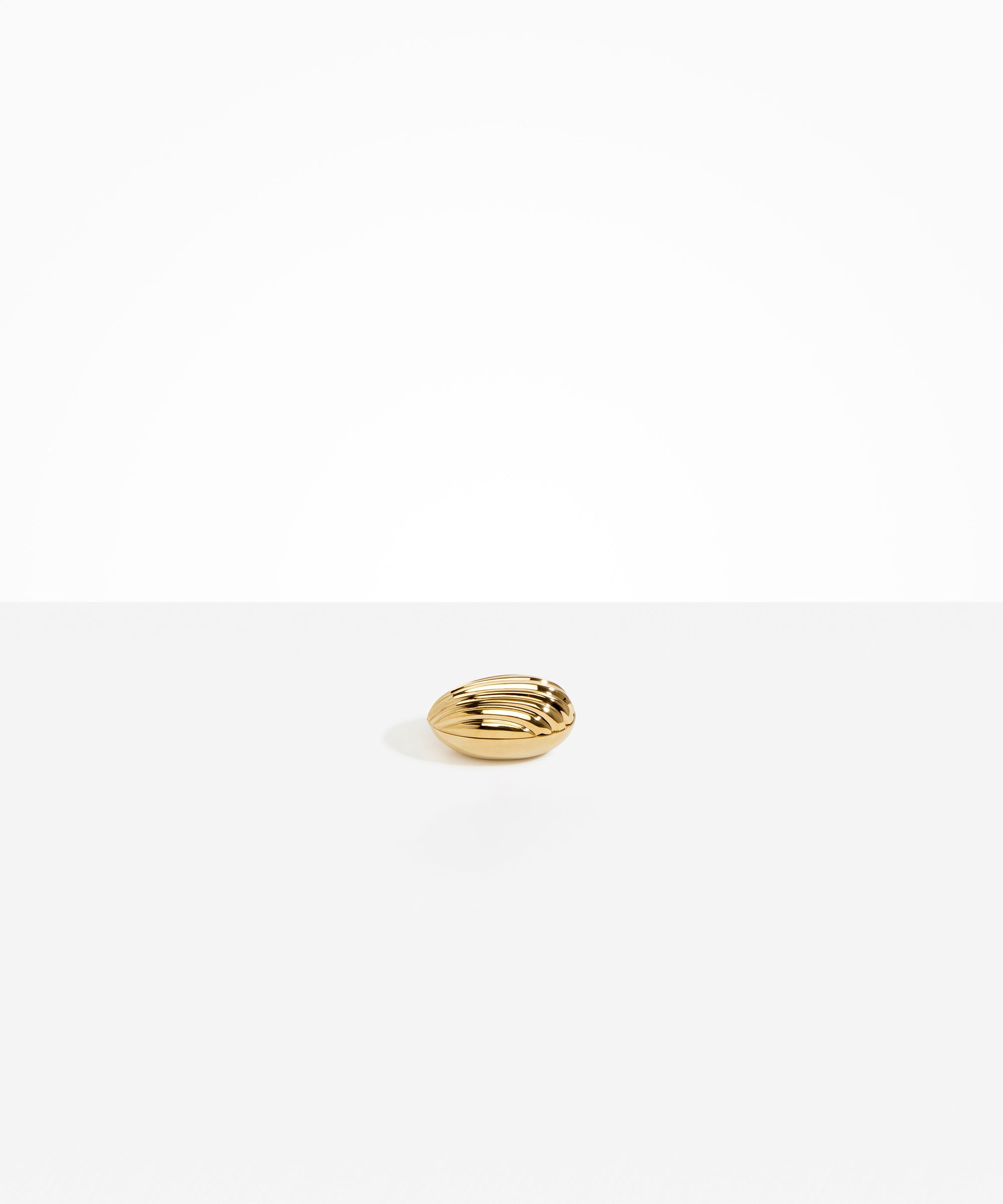 Corey Ashford Madeleine Jar in Brass Material