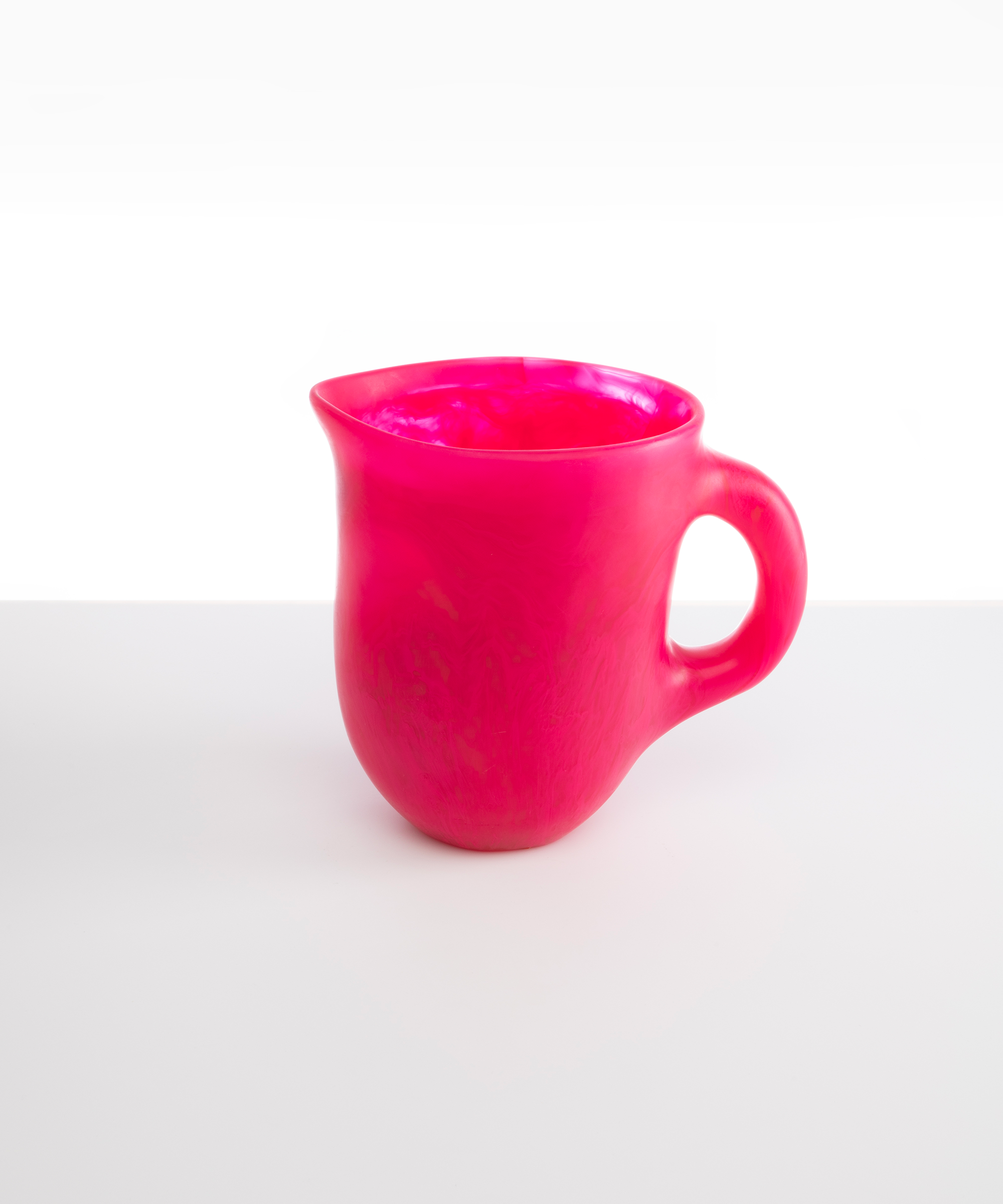 Dinosaur Designs Large Rock Jug Serving Pitchers & Carafes in Flamingo Colour resin