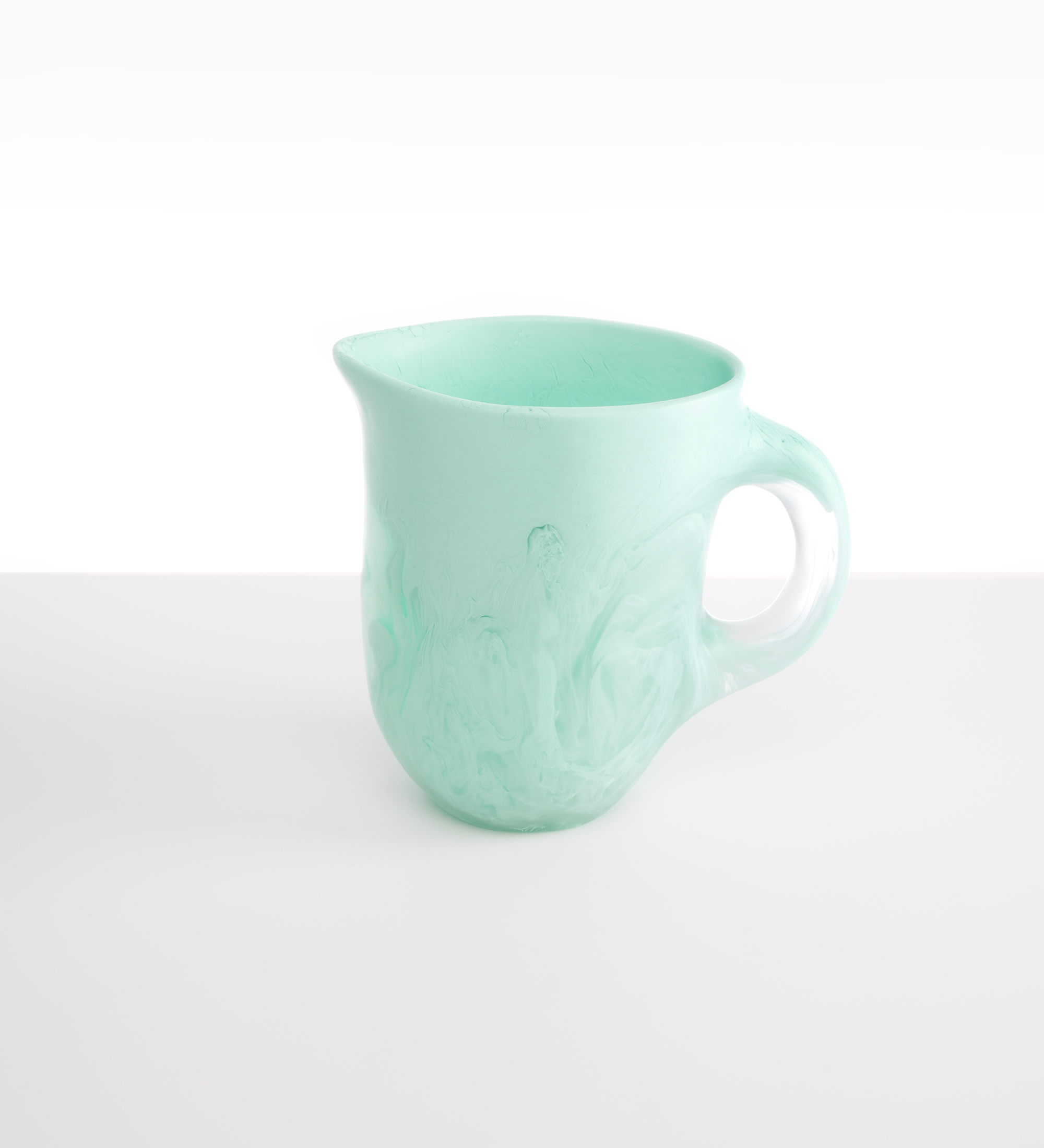 Dinosaur Designs Large Rock Jug Serving Pitchers & Carafes in Mint Colour resin