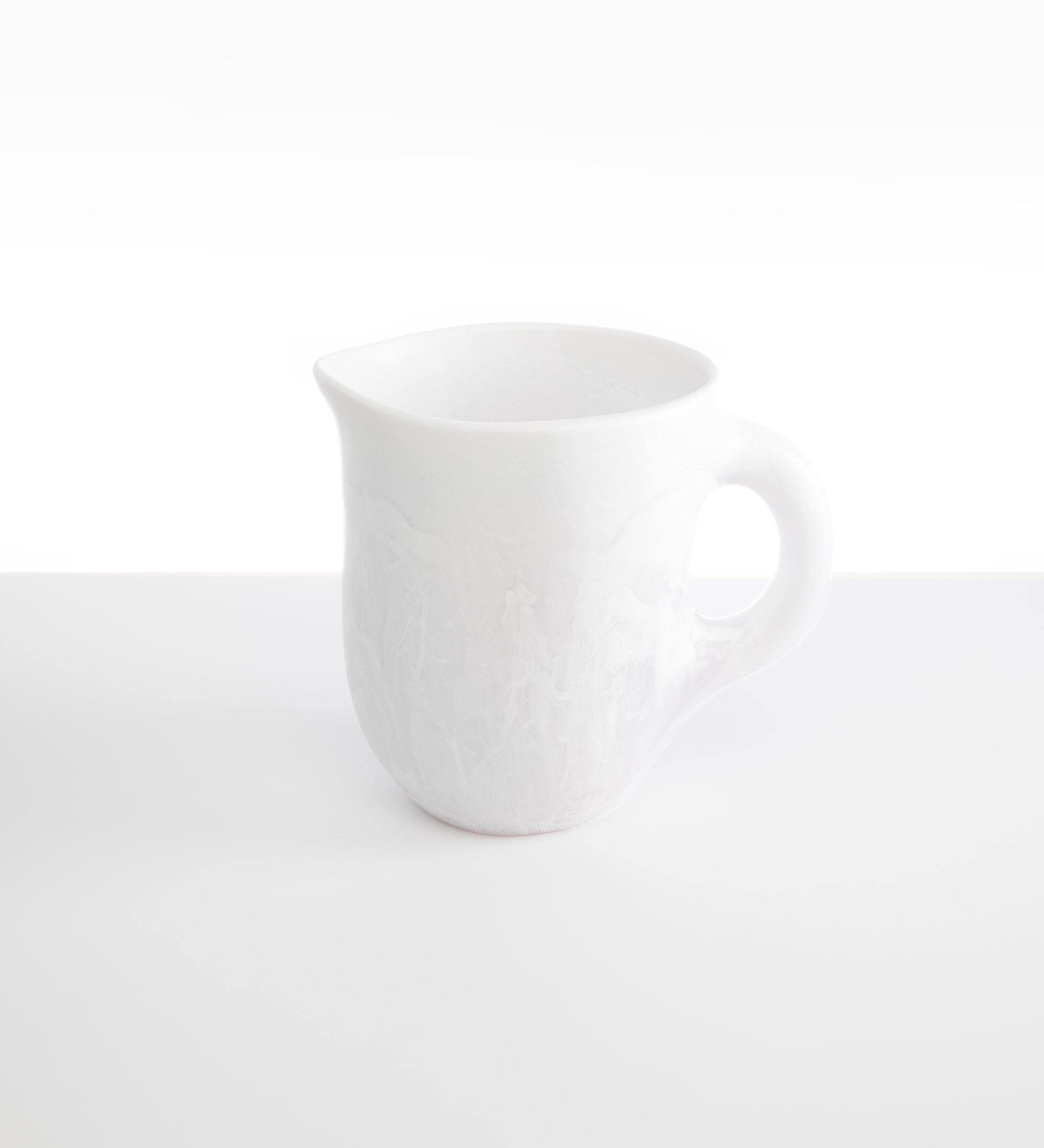 Dinosaur Designs Large Rock Jug Serving Pitchers & Carafes in Snow Swirl Colour resin