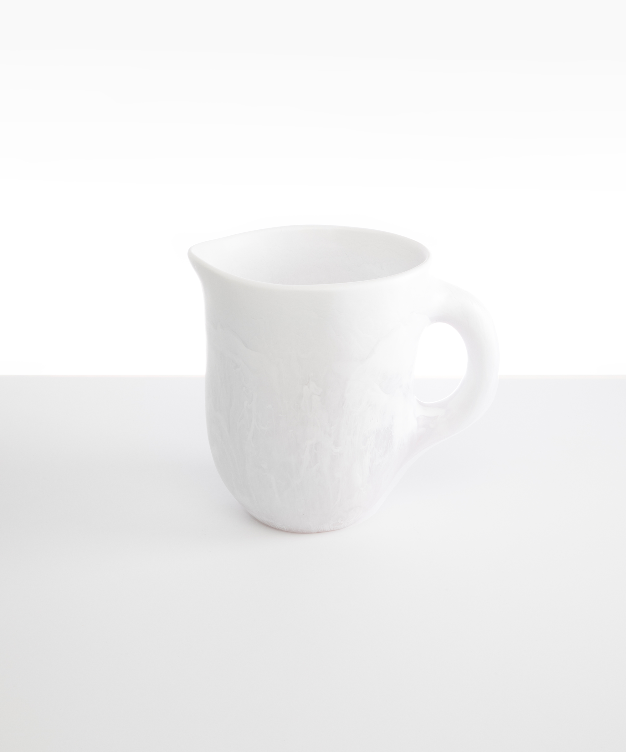 Dinosaur Designs Large Rock Jug Serving Pitchers & Carafes in Snow Swirl Colour resin