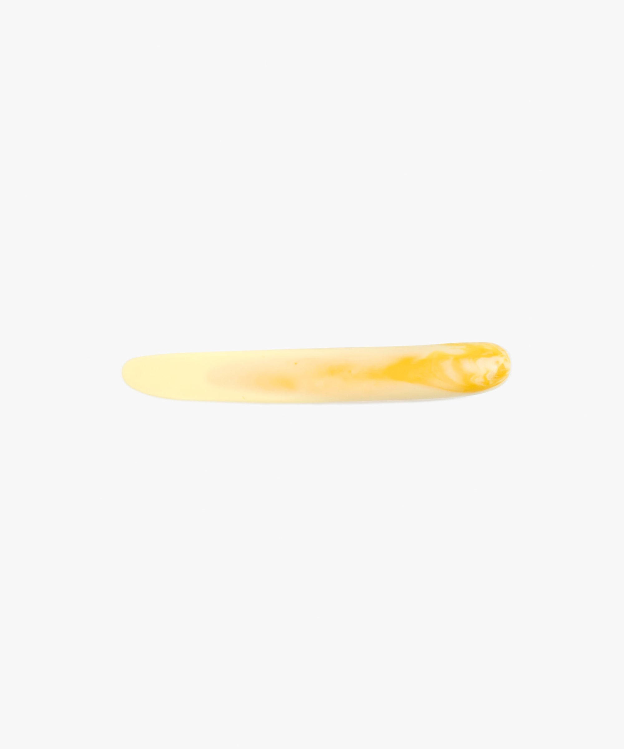 Dinosaur Designs Stone Cheese Knife in Daisy Colour resin.