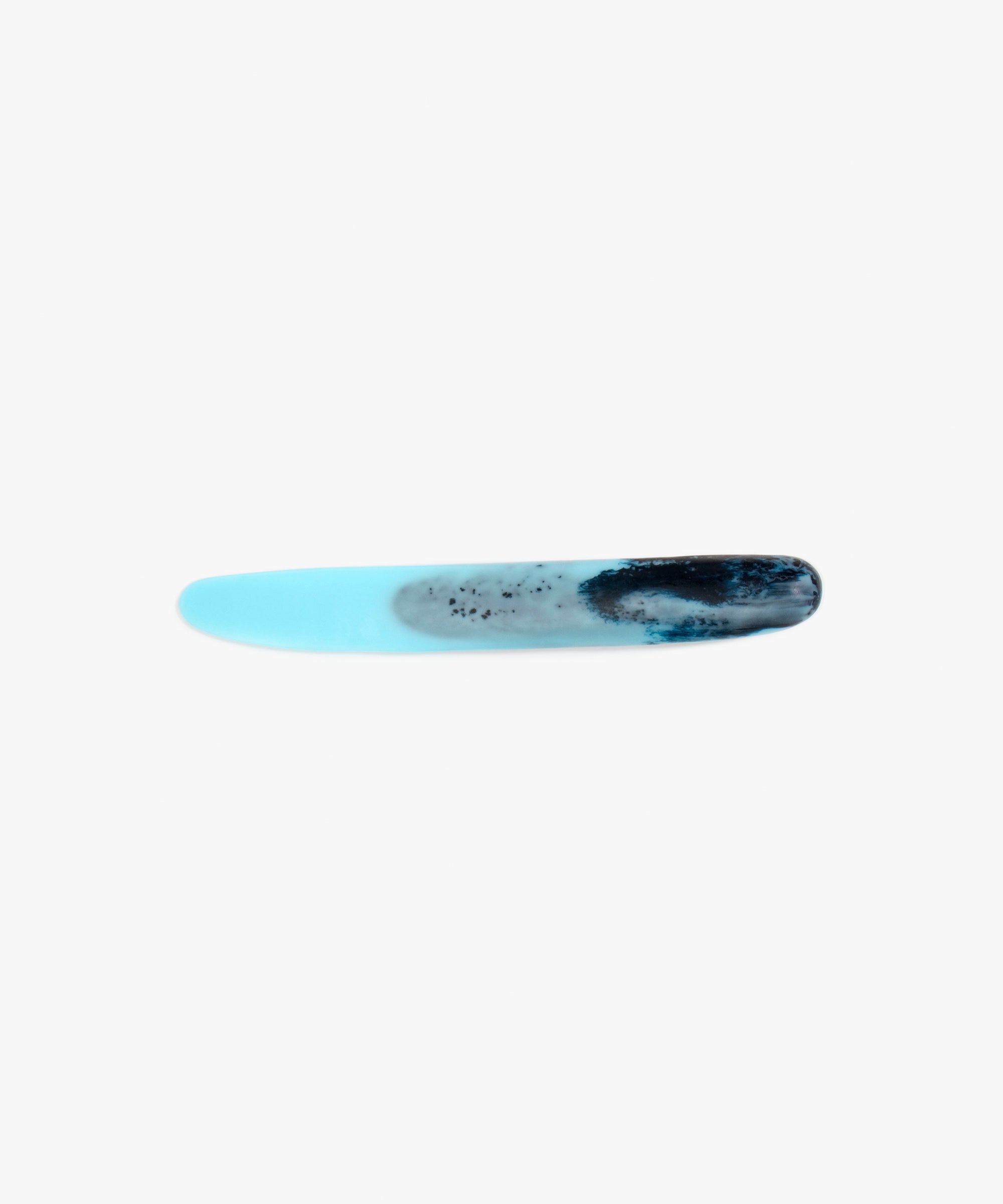 Dinosaur Designs Stone Cheese Knife in Water Colour resin.