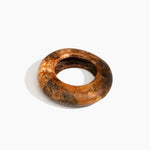 Dinosaur Designs Large Drift Bangle in Dark Horn Colour resin with Wide Fit