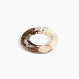 Dinosaur Designs Medium Drift Bangle in Cappuccino Colour resin with Wide Fit...