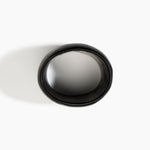 Dinosaur Designs Small Bones Bowl in Cream — small handmade cream resin shallow serving bowl with a rounded organic form.